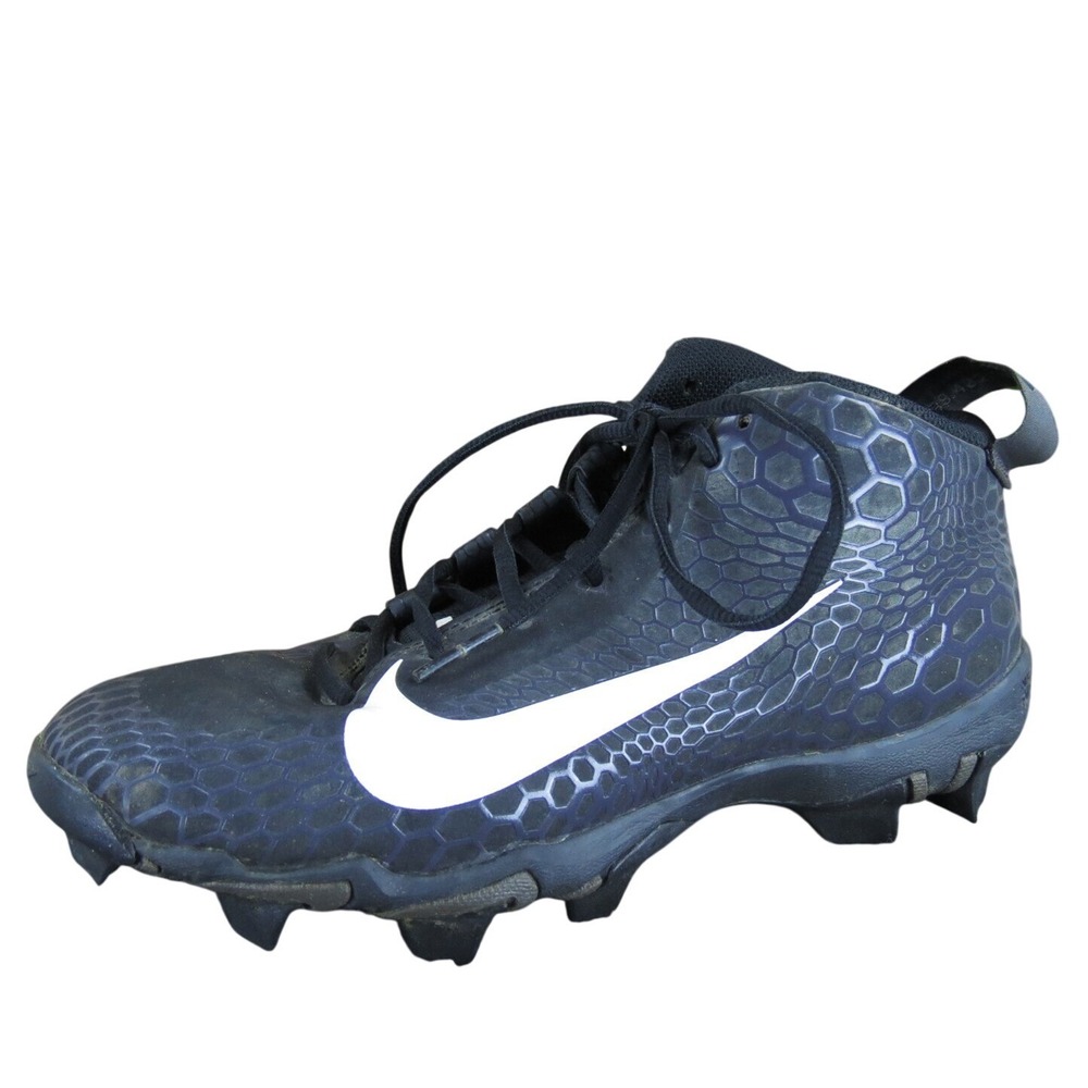 Nike Men's Trout 856 Sneaker‎ Black Synthetic Size 7.5 Medium Gently Used 2025
